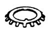 RETAINER<BR>Reatiner For Driven Gear Pinion Nut