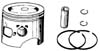 PISTON KIT-PORT<BR>Loopcharged Pistons For 90 Degree V6 (1993-up)<br />
<br />
200HP (199<br />
...more->