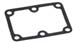 END CAP GASKET<BR>Front<br />
For 153CI/120HP<br />
1966-1982<br />
Used with end caps with w<br />
...more->