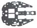 GASKET<BR>135,150,175,200, HP V6 S/N 6618751 & UP<br />
MOUNTING PLATE TO D<br />
...more->