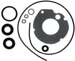 GEARCASE SEAL KIT<BR>10HP<br />
Two-piece gearcase cavitation plate exhaust<br />
(1958-196<br />
...more->