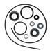 GEARCASE SEAL KIT<BR>18HP<br />
Two-piece gearcase cavitation plate exhaust<br />
(1958-196<br />
...more->