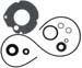 GEARCASE SEAL KIT<BR>6HP<br />
Two-piece gearcase cavitation plate exhaust<br />
(1967-1968<br />
...more->