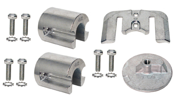 MERCRUISER BRAVO II & III ALUMINUM ANODE KIT