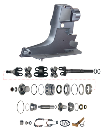 COMPLETE DRIVE SHAFT HOUSING KIT