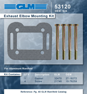 EXHAUST ELBOW MOUNTING KIT