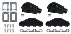 BARR INDAMAR MARINE POWER COMPLETE EXHAUST MANIFOLD SET